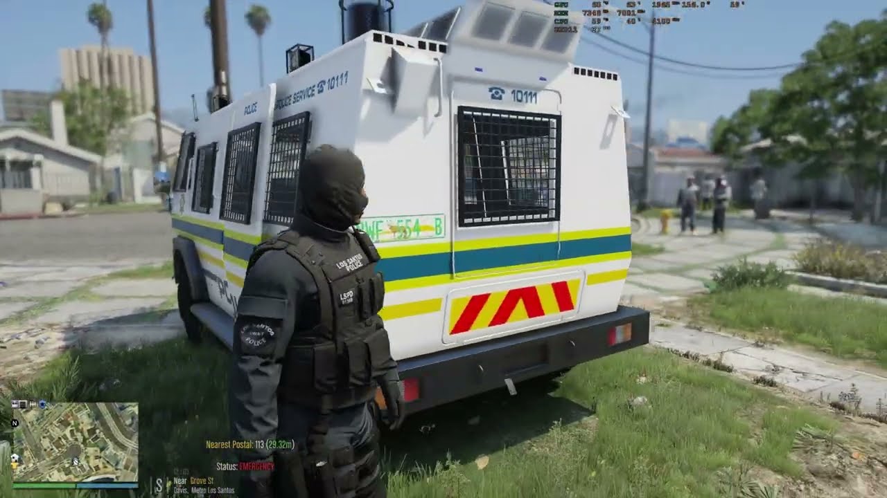 GTA 5 Lspdfr l ИГРАЮ ЗА ПОЛИЦЕЙСКОГО l Gang Patrol l 4K l#gta5 #lspdfr