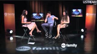 Ian Harding Shay Mitchell ustream Part 5