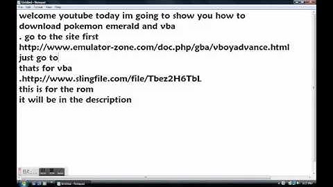 how to download pokemon emerald and vba