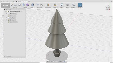 Fusion 360: Christmas tree