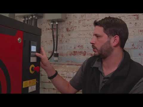 Episode 9: Chicago Pneumatic ES 4000 Basic Controller, Adjusting the Pressure Settings