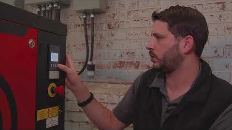 Episode 9: Chicago Pneumatic ES 4000 Basic Controller, Adjusting the Pressure Settings