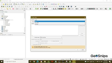 #35 QGIS Vector | Create New Table in Database