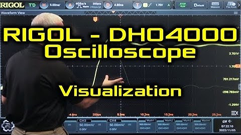 RIGOL DHO4000 Oscilloscope - Visualization