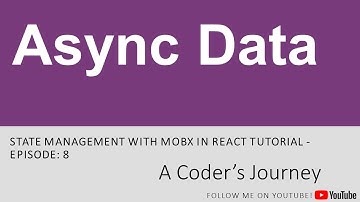 State Management with MobX in React #8 - Async Data