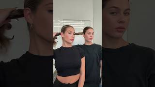 Quick Sleek model bun ✨ grwm howto hairstyle