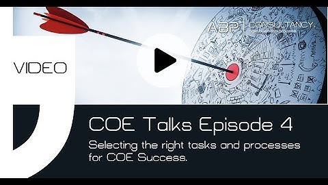 #COETalks Episode 4 - Select the right process to automate