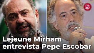 Lejeune Mirham entrevista Pepe Escobar screenshot 4