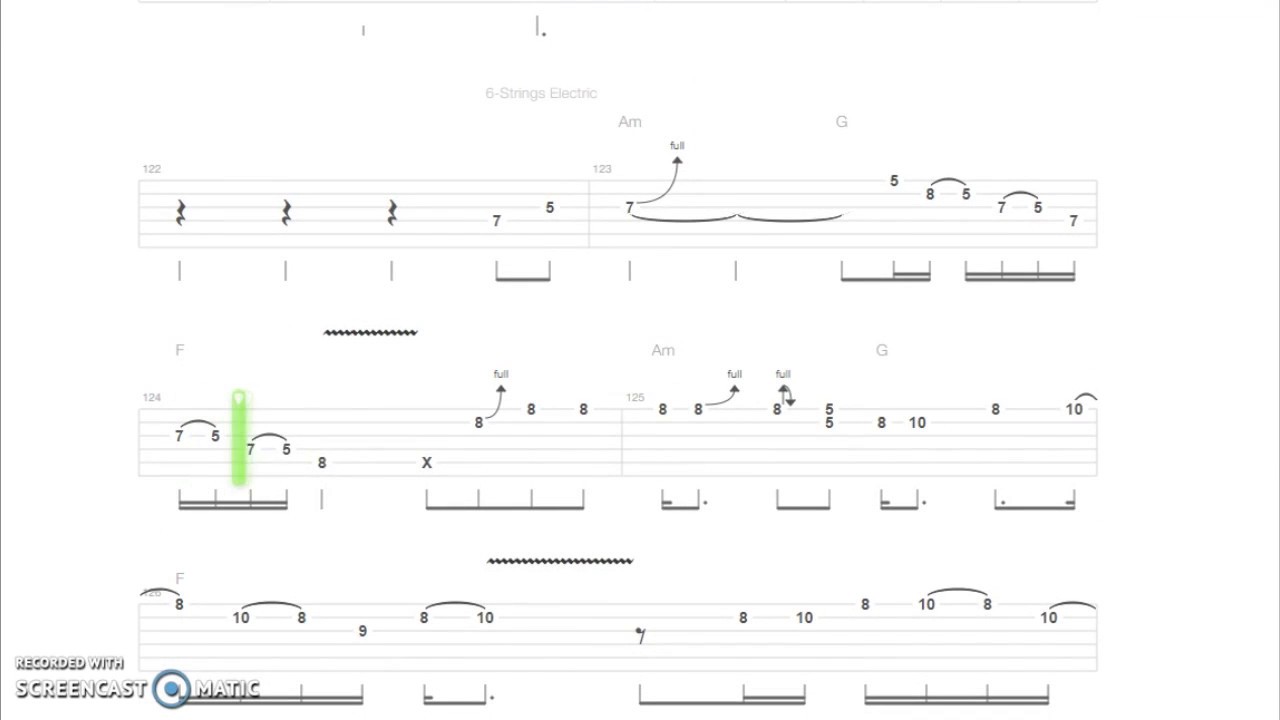 Stairway To Heaven Solo Tab