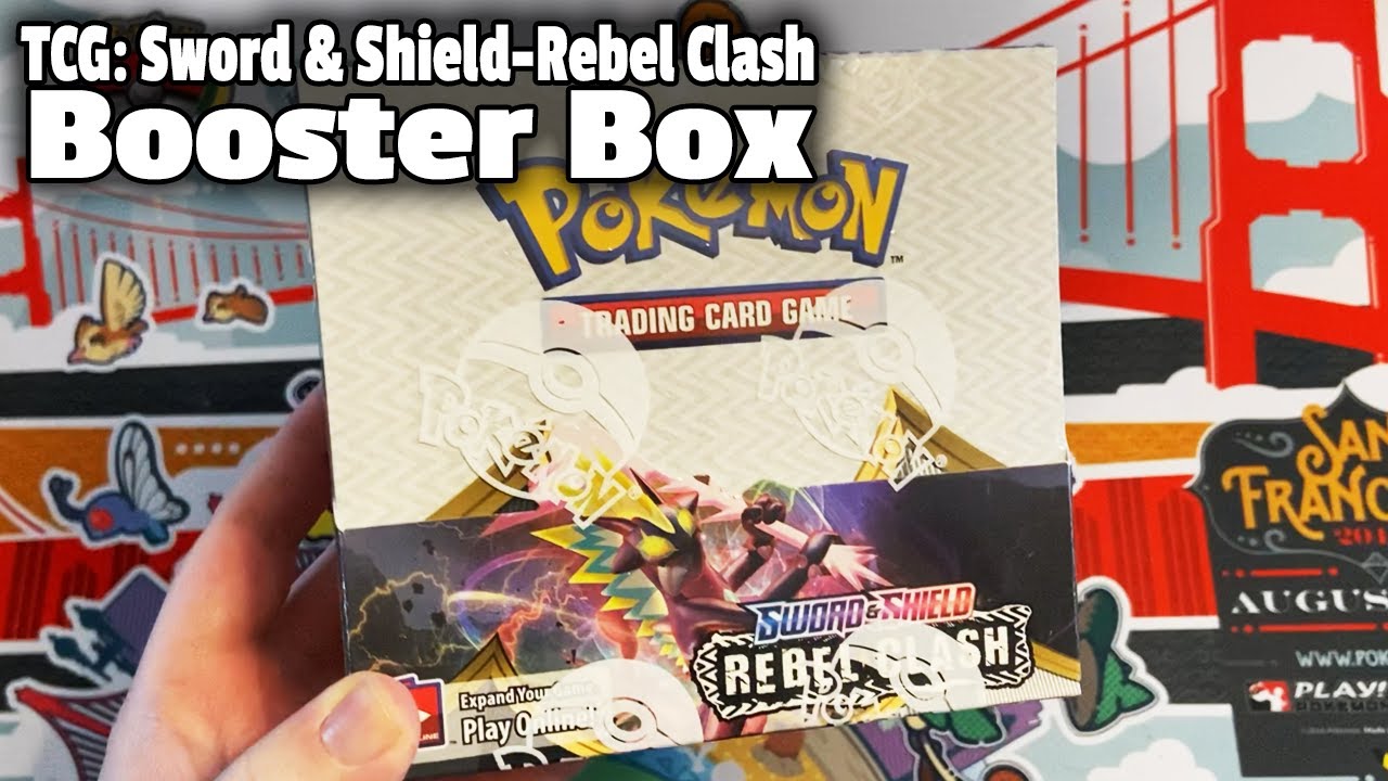 36x SWSH Rebel Clash Sealed Pokemon Booster Packs AUTHENTIC UNWEIGHED 
