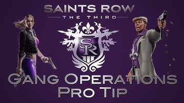 Saints Row: The Third - Easiest Way To Earn A Lot Of Respect [Gang Operations]