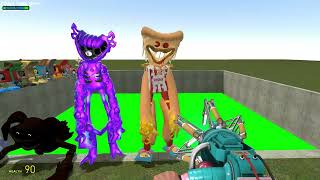 BIG HOLE TOXIC POPPY PLAYTIME CHAPTER 3, ZOONOMALY FAMILY CHARACTERS SPARTAN KICKING in Gmod! 14