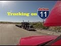 Trucking on Interstate 11