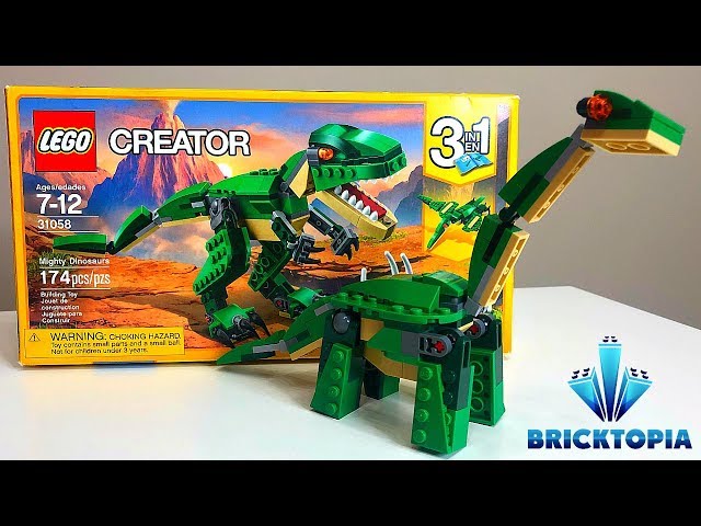 LEGO Creators 3-in-1 Mighty Dinosaurs SECRET FOURTH DINOSAUR