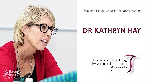 Dr Kathryn Hay - Recipient of a 2018 Tertiary Teac...