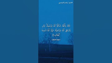 سورة الأنفال ( ١٣ - ١٥)/ ياسر الدوسري