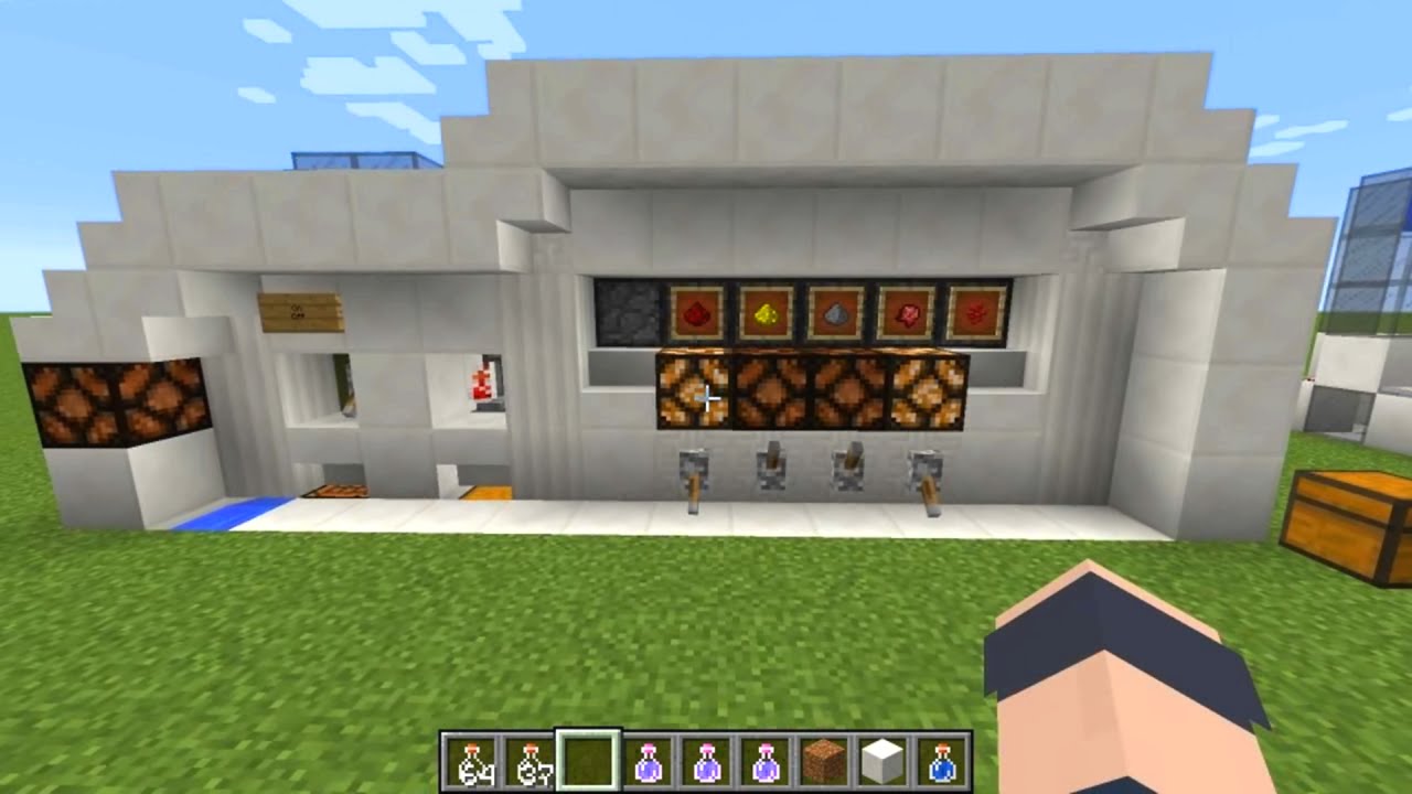 Minecraft - Tutorial: Automatic Potion Brewing Lab - YouTube