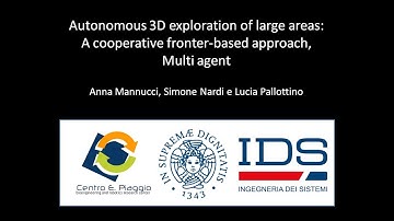 Autonomous 3D Exploration of Large Areas: a cooperative frontier-based approach