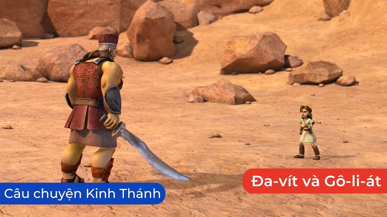 Đa-vít và Gô-li-át - Quyển Sách Thần Kỳ Mùa 1 Tập 6 - Phim Hoạt hình Kinh Thánh