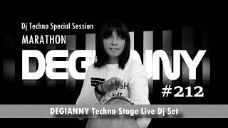 DEGIANNY Techno Stage Live Dj Set #212 I Peak Time & Driving Techno Mix 2026 s#session #marathon