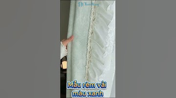 Mẫu rèm vải màu xanh – Sự lựa chọn tinh tế cho không gian sống hiện đại 🌿💙