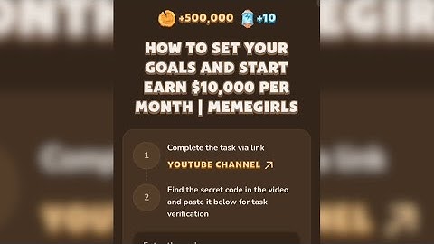 || How To Set Your Goals And Start Earn $10,000 Per Month | Memefigirls
