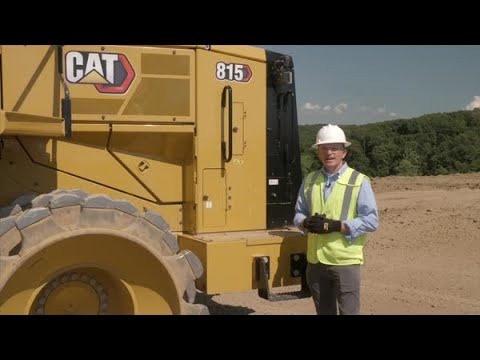 Cat® 815 Soil Compactor | Walkaround Video
