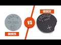 CR2025 vs CR2032 Batteries: What are the Differences?