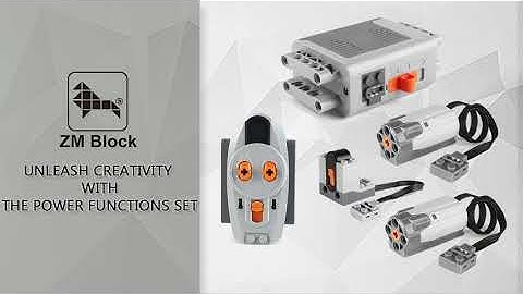 How To Use Power Function 2 Motor Receive Set Compatible with Lego - English