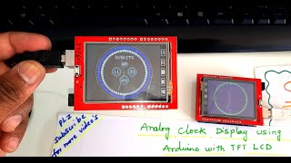 arduino tft display clock brands