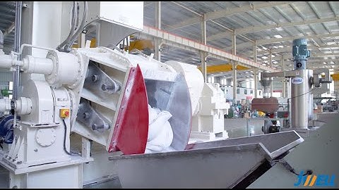 500 kg/h White masterbatch compounding | banbury mixer ,water ring cutting system | Jwell Machinery