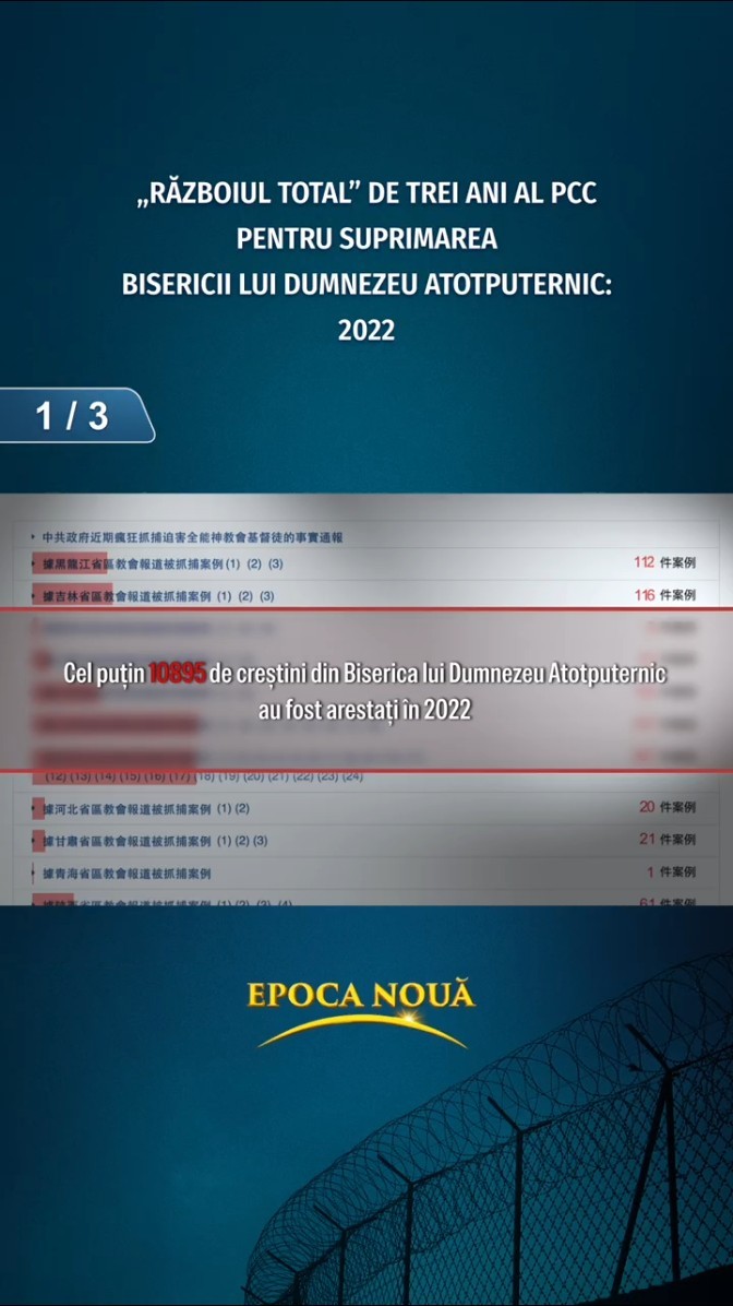 „Războiul Total” de trei ani al PCC pentru suprimarea Bisericii lui Dumnezeu Atotputernic: 2022 (Partea 1/3)