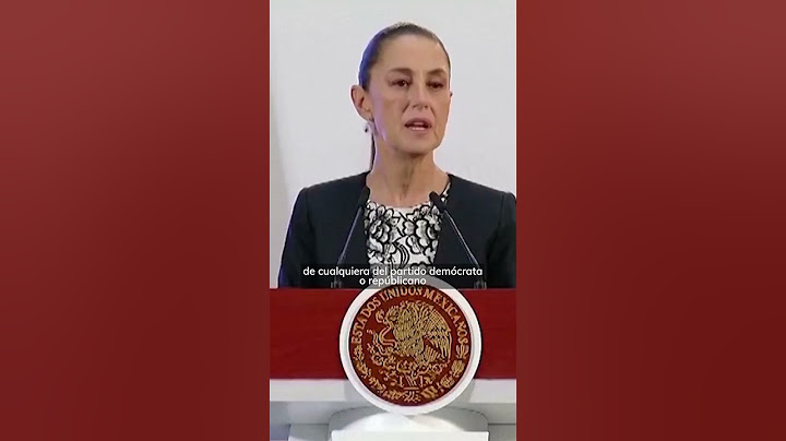 Elecciones Estados Unidos | "Va a haber buena relación con quien gane" Claudia Sheinbaum