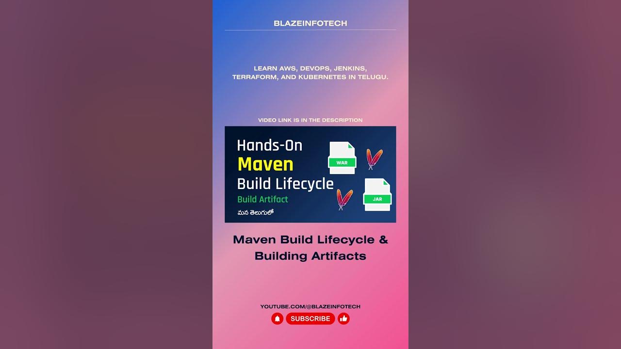 Hands on maven build lifecycle build artifact using maven youtube