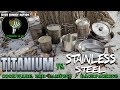 Titanium vs. Stainless Steel Cookware for Camping & Backpacking - Which is Better?