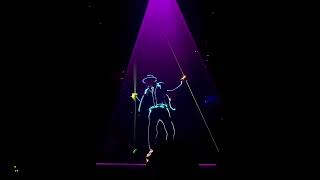Performer Does Incredible Laser Light Performance
