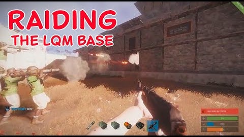 How we raided the LQM clans big base (Rustopia)