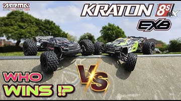 NEW VS OLD ARRMA KRATON 8s EXB RTR  WHICH ONE IS THE BEST RC ?