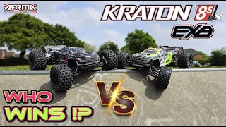 NEW VS OLD ARRMA KRATON 8s EXB RTR  WHICH ONE IS THE BEST RC ?