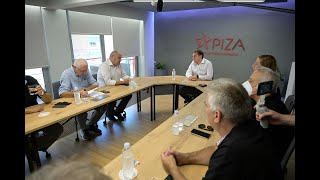 Συνάντηση με τη διοίκηση της ΓΣΕΕ