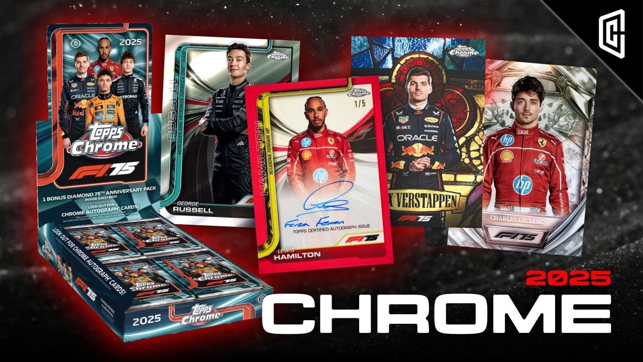 Topps Chrome F1 2025 года: что они сделали правильно (и что совершенно неправильно)