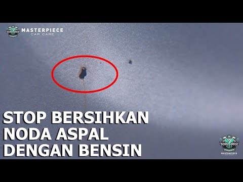 Bersihkan Noda Aspal 100% AMAN &MUDAH #Masterpiece Bug and Tar Remover