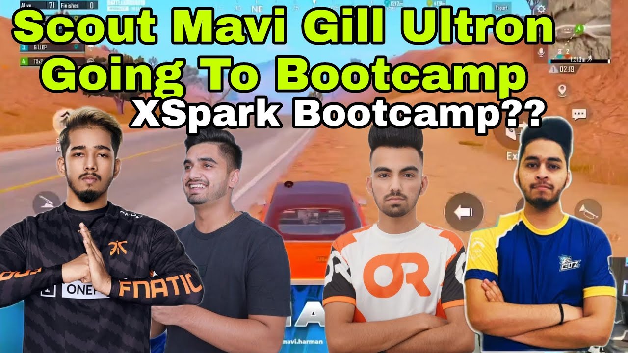 Scout Mavi Gill Ultron Going to Bootcamp | xspark Bootcamp??| 