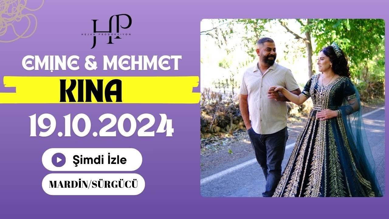 EMİNE MEHMET  #kina 19.10.2024 #hejarprodüksiyon