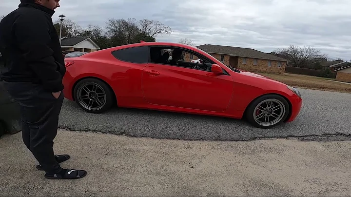 Genesis Coupe Gets Enkei SBC RPF1s !!!!!