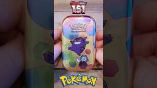 Happy New Year with Gengar and Poliwag! 151 opening 1/2 Pokemon Cards #shorts #pokemon #pokemoncards