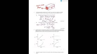 Density part 2 lesson 23rd March 2024