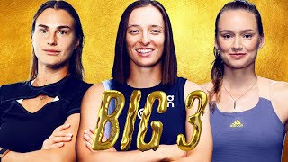 BIG 3 in WTA Tennis New Generation! (Swiatek vs Sabalenka vs Rybakina)