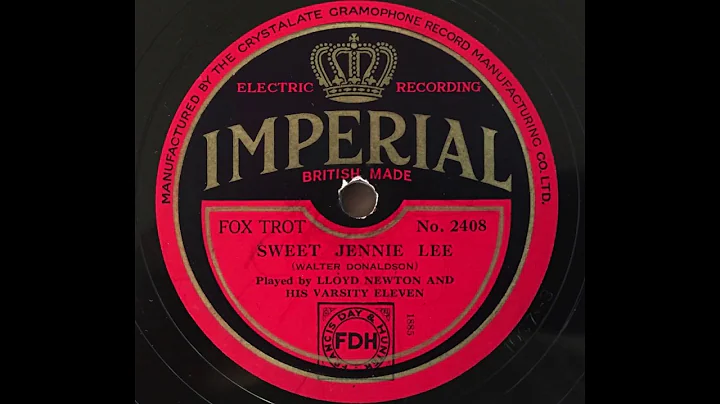 Sweet Jennie Lee - Lloyd Newton and His Varsity El...