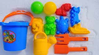 3 Minutes of Satisfaction with Unpacking Toys , Sand Play Set, Toy Review | ASMR